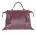 Сумка кожаная женская S520120-bordo бордо