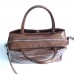 Сумка шкіряна жіноча S550202-brown кайман коричнева