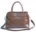 Сумка шкіряна жіноча S550202-brown кайман коричнева