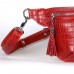 Поясна сумка жіноча WB010203-red кайман червона