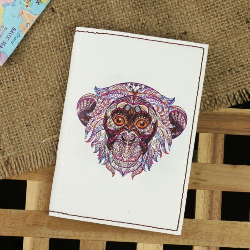 Обкладинка для паспорта "Ethnic monkey" + блокнотик
