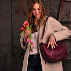 Сумка "Круассан" Виноград