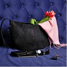 Сумка "Круассан" Графит