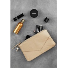 Женская косметичка крем-брюле