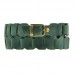 Женский бохо-ремень изумруд