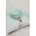 Браслет кожаный лента тиффани BLANKNOTE BN-BR-4-tiffany