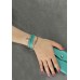 Браслет кожаный лента тиффани BLANKNOTE BN-BR-4-tiffany