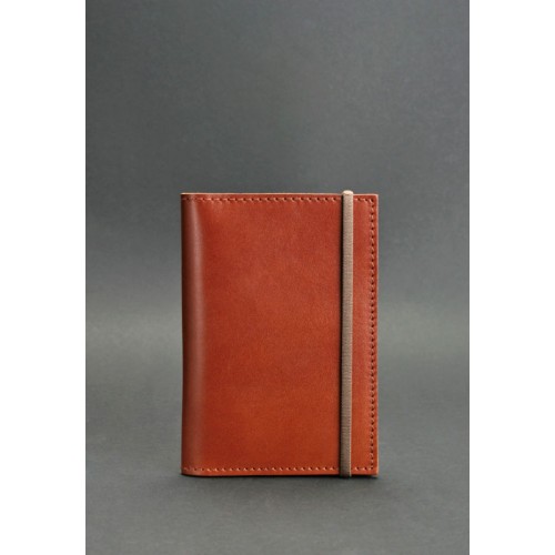 Обложка для паспорта 2.0 Коньяк BLANKNOTE BN-OP-2-k