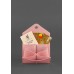 Кард-кейс BLANKNOTE 3.0 (гармошка) Рожевий з мандалою BN-KK-3-pink-peach