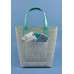 Сумка шоппер BLANKNOTE D. D. фетр + шкіра тіффані BN-BAG-17-felt-tiffany