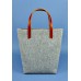 Сумка шоппер BLANKNOTE D. D. фетр + шкіра коньяк BN-BAG-17-felt-k