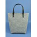 Сумка шоппер BLANKNOTE D. D. фетр + шкіра графіт BN-BAG-17-felt-g