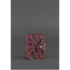 Кард-кейс BLANKNOTE 7.1 (Книжечка) Виноград с перьями BN-KK-7-1-vin-pero