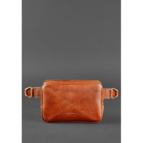Сумка поясна BLANKNOTE DropBag mini (Коньяк) BN-BAG-6-k