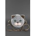 Сумка BLANKNOTE Miss Kitty фетр+кожа (орех) bn-bag-21-felt-o
