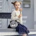 Сумка BLANKNOTE Miss Kitty фетр+кожа (орех) bn-bag-21-felt-o