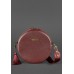 Кругла сумочка BLANKNOTE Tablet марсала BN-BAG-23-marsala