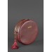 Кругла сумочка BLANKNOTE Tablet марсала BN-BAG-23-marsala