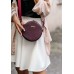 Кругла сумочка BLANKNOTE Tablet марсала BN-BAG-23-marsala