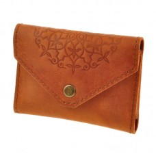 Кард-кейс 3.0 коньяк з мандалою