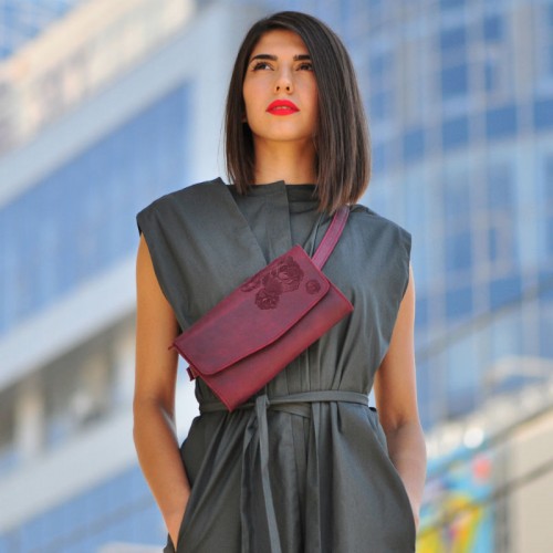 Сумка Розы для Элис виноград