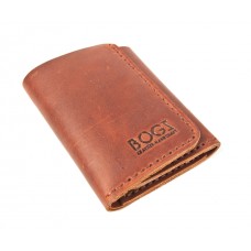 Шкіряний гаманець BOGZ «Рол Оксі» P47M10S3 коричневий