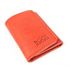 Шкіряний гаманець BOGZ «Рол Оксі» P47M39S1 червоний