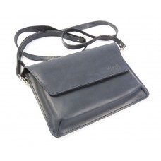 Жіноча шкіряна сумка BOGZ «Надін» P45M8S8 синя