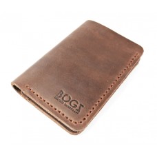 Шкіряне портмоне BOGZ «Саргон» P21M7S3 коричневе