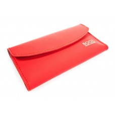 Шкіряний гаманець BOGZ «Євніка» P28M12S1 червоний