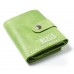 Кожаный кошелёк BOGZ «Ролл» P18M51S4 зеленый