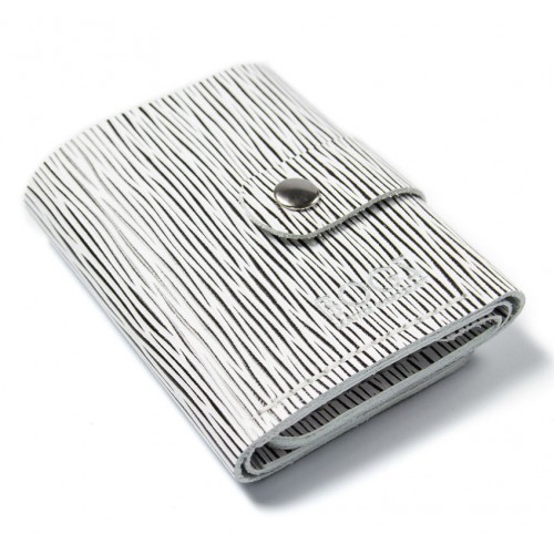 Кожаный кошелёк BOGZ «Ролл» P18M53S4 зебра