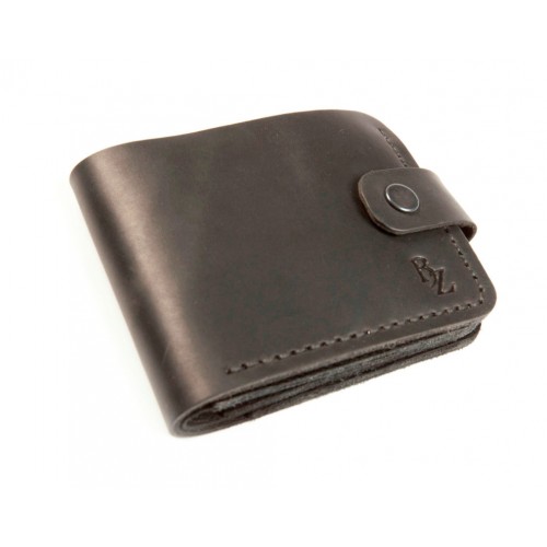 Кошелёк кожаный класcический BOGZ «Макси» P24M5S6 черный