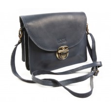 Жіноча шкіряна сумка BOGZ «Ірен» P44M8S8 синя