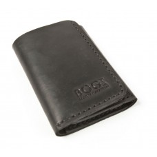 Шкіряний гаманець BOGZ «Рол Оксі» P47M5S6 чорний