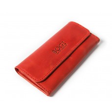 Шкіряний гаманець Bogz «Медісон» P4M39S1 червоний