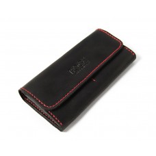 Шкіряний гаманець Bogz «Медісон» P4M5S1 чорний