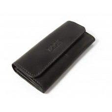 Шкіряний гаманець Bogz «Медісон» P4M5S6 чорний