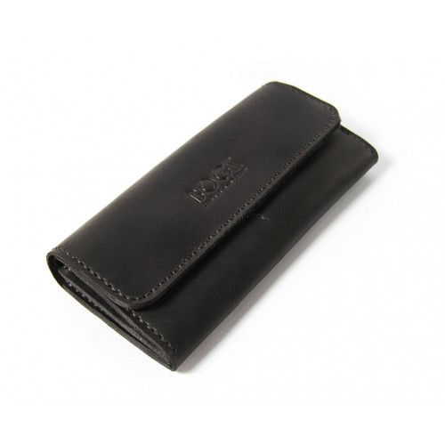 Шкіряний гаманець Bogz «Медісон» P4M5S6 чорний
