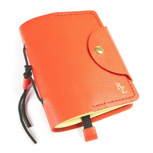 Блокнот в кожаном переплёте мини P16M27S1