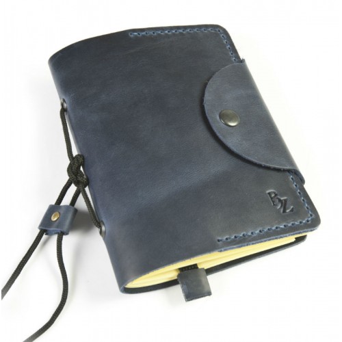 Блокнот в кожаном переплёте мини P16M8S8