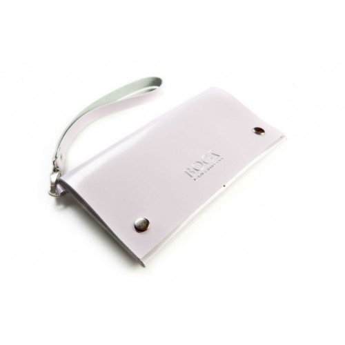 Клатч кожаный BOGZ P17M35S4 розовый