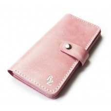 Кожаный кошелёк BOGZ «Мадлен» P19M44S4 розовый
