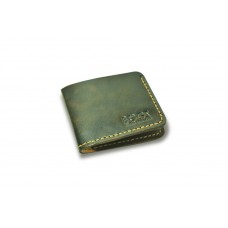 Міні гаманець шкіряний BOGZ «Жиган» P1M3M6S2 коричневий