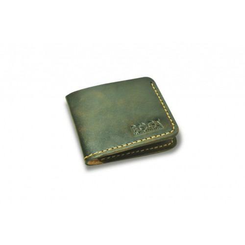 Міні гаманець шкіряний BOGZ «Жиган» P1M3M6S2 коричневий