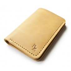 Шкіряне портмоне BOGZ «Саргон» P21M38S2 жовте