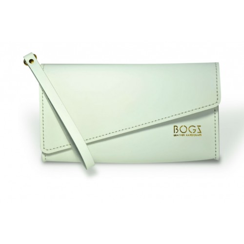 Сумка клатч BOGZ «Дана» P23M23S4 біла