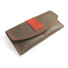 Шкіряний гаманець BOGZ «Оксі» P30M46S1 коричневий