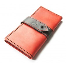 Кожаный кошелек BOGZ «Грейс» P31M39S1 красный