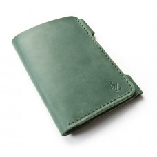 Шкіряна документница BOGZ P32M9S9 зелена